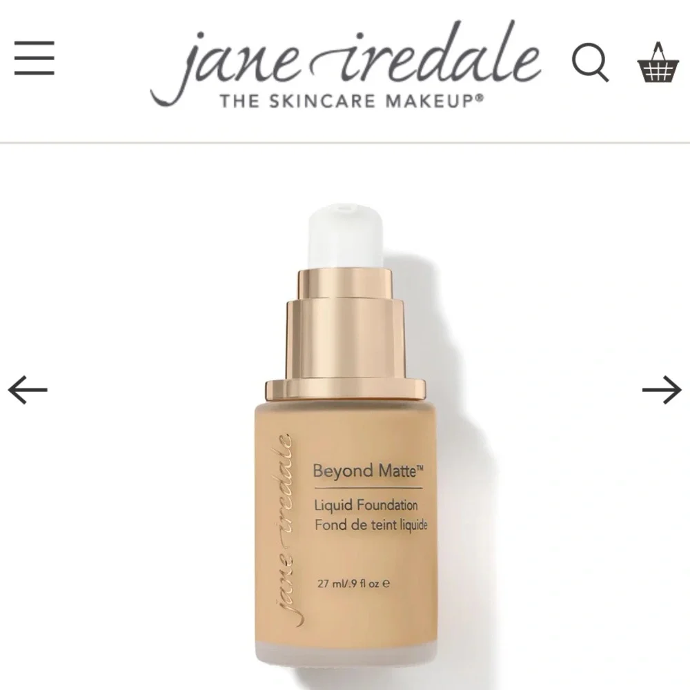 Jane Iredale Beyond Matte Liquid Foundation - Light to medium shade M6